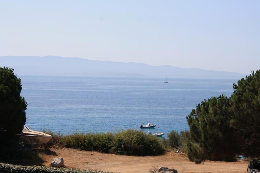 F2 Vue Mer Dans Residence Avec Piscine Ajaccio  Esterno foto