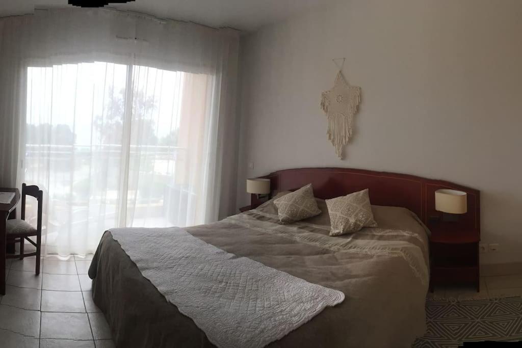 F2 Vue Mer Dans Residence Avec Piscine Ajaccio  Esterno foto